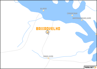 map of Baixão Velho