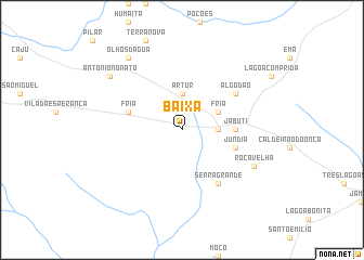 map of Baixa