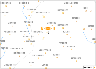 map of Baixian