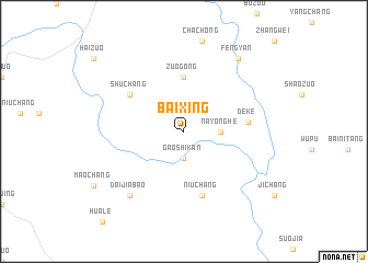 map of Baixing