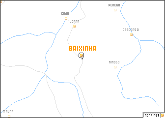 map of Baixinha