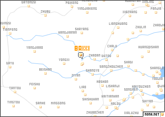 map of Baixi