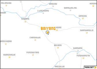 map of Baiyang
