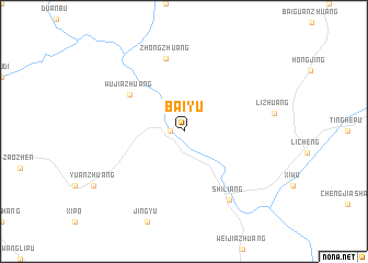 map of Baiyu