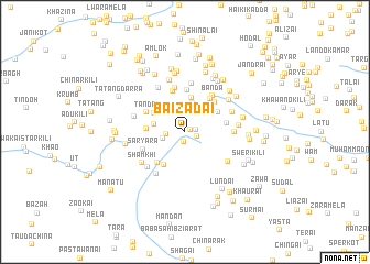 map of Baizadai