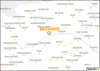 map of Baizhuang