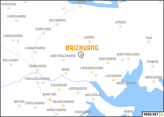map of Baizhuang