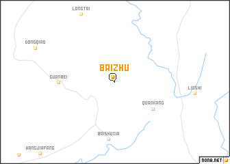 map of Baizhu