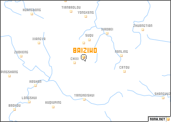 map of Baiziwo