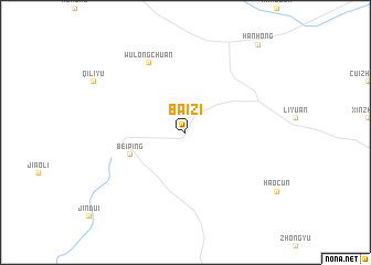 map of Baizi