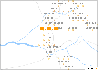 map of Bajabure