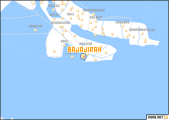 map of Bajājirah