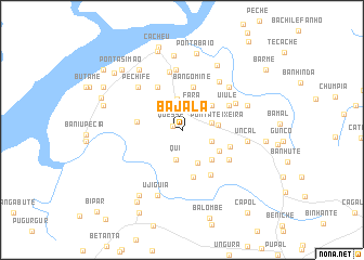 map of Bajalã