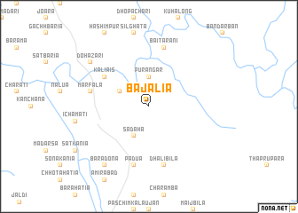 map of Bājālia