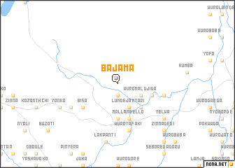 map of Bajama