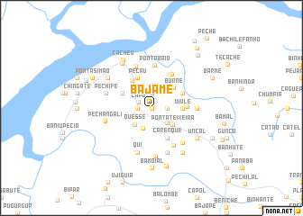 map of Bajame