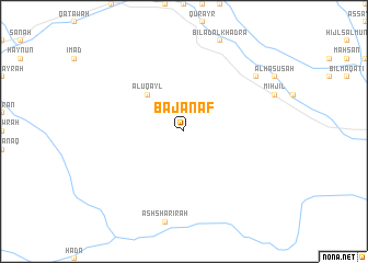 map of Bā Janaf