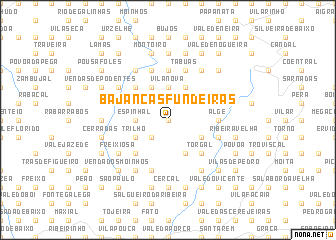 map of Bajancas Fundeiras