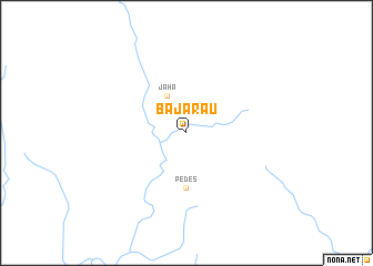 map of Bajarau
