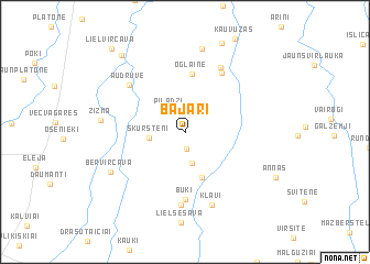 map of Bajāri