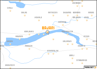 map of Bajāri