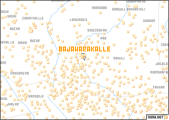 map of Bājāwara Kalle