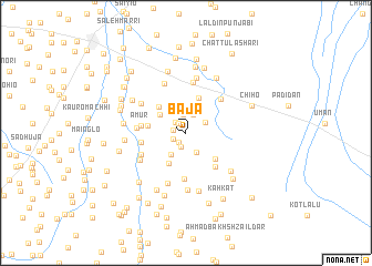 map of Baja