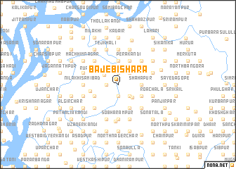 map of Bāje Bishāra