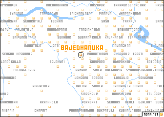 map of Bāje Dhānuka