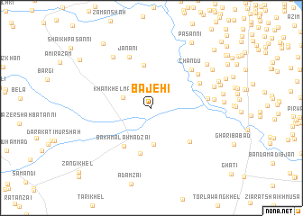 map of Bajehi