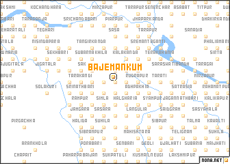 map of Bāje Mānkum