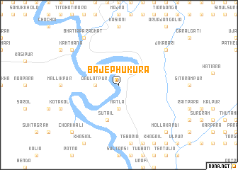 map of Bāje Phukura