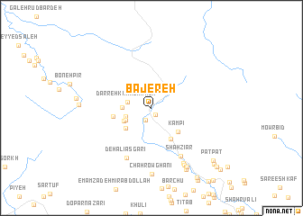 map of Bājereh