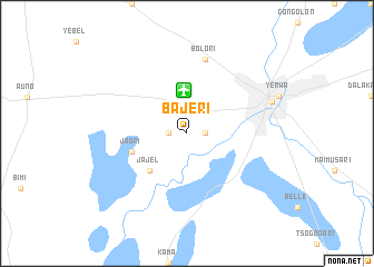 map of Bajeri