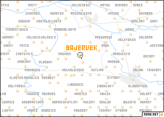 map of Bajervek