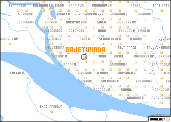 map of Bāje Tirinda