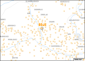 map of Baje