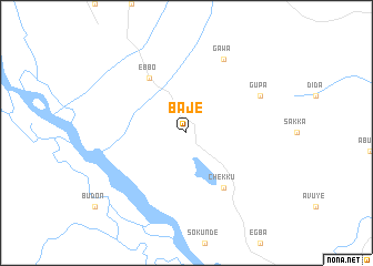 map of Baje