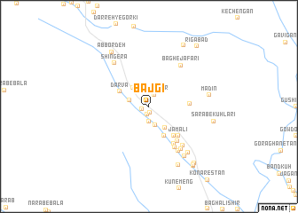 map of Bajgī