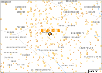 map of Bājhi Rind