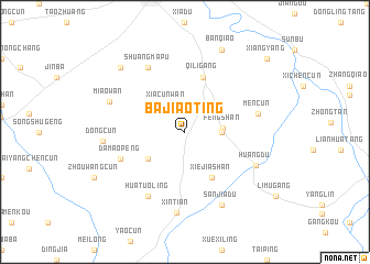 map of Bajiaoting