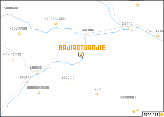 map of Bajiaotuanjie