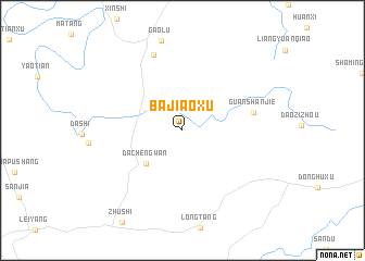 map of Bajiaoxu