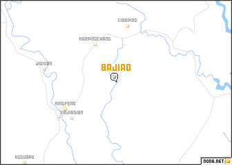 map of Bajiao