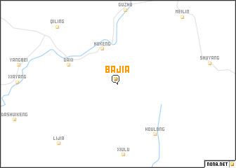 map of Bajia