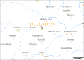 map of Bajila-Kasanga