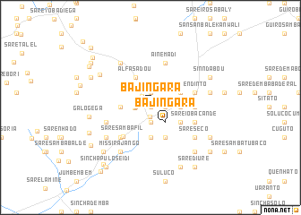 map of Bajíngarà
