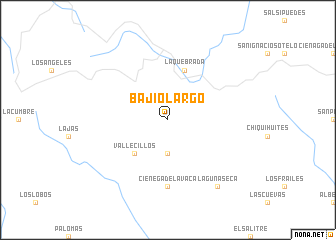 map of Bajío Largo