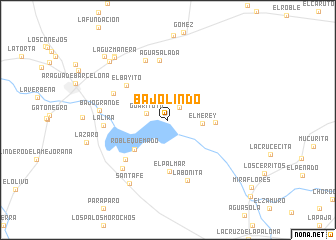 map of Bajo Lindo