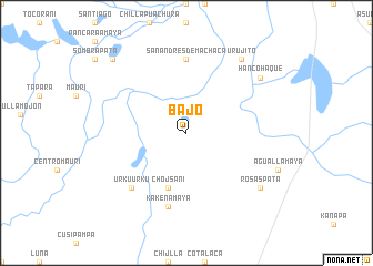 map of Bajo